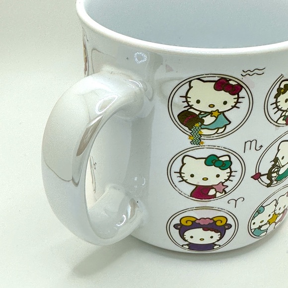 🎀NEW HELLO KITTY🎀 Iridescent Hello Kitty Zodiac Mug - Picture 2 of 4